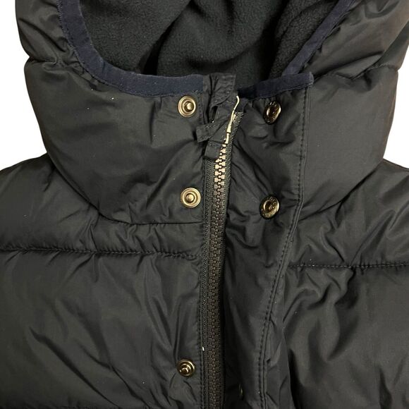 J CREW Crewcuts Boys XXS Navy Blue Hooded Zip Puffer Jacket Winter Coat $168 - Picture 8 of 12